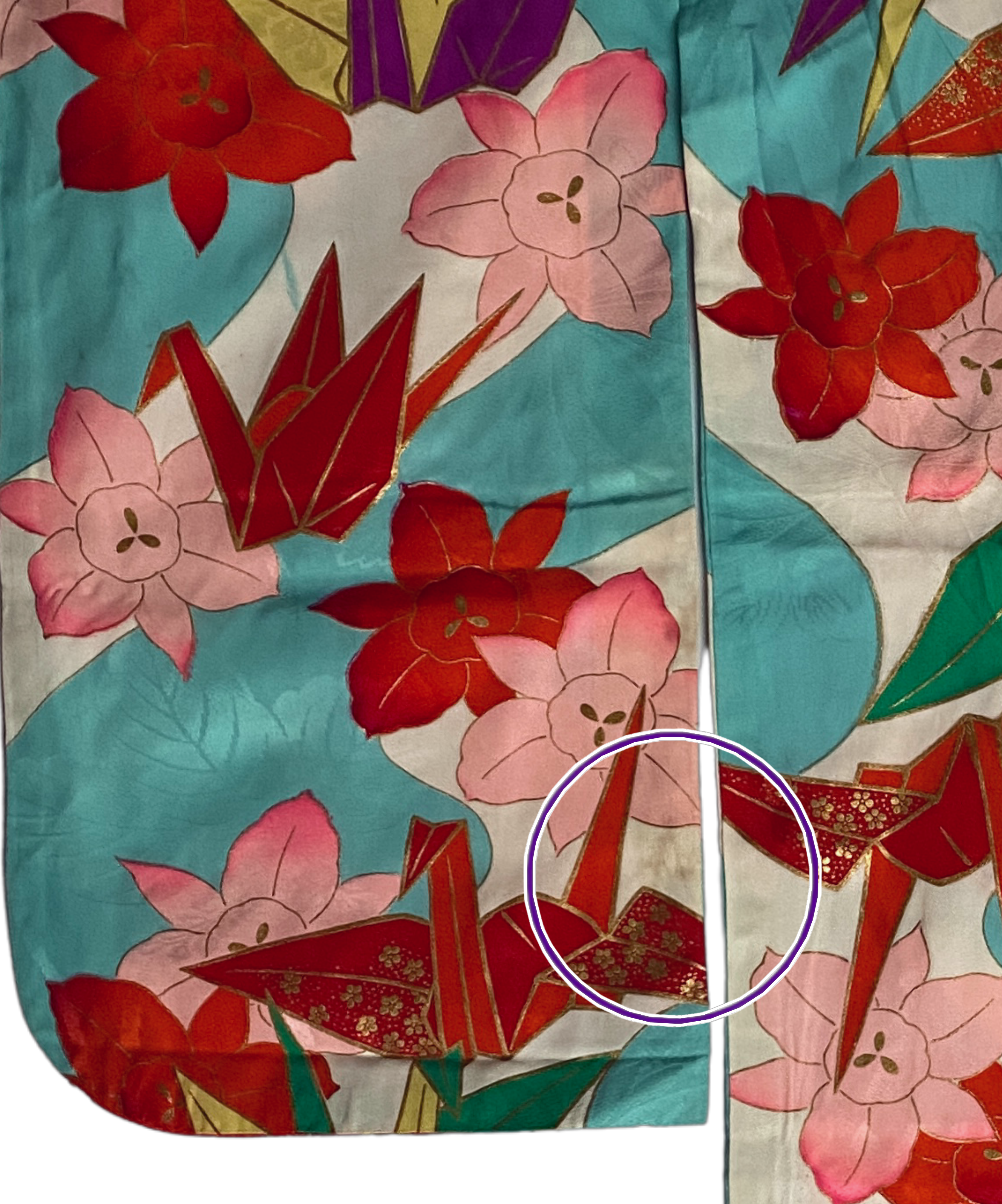 Vintage Kimono 120cm (7-9J)