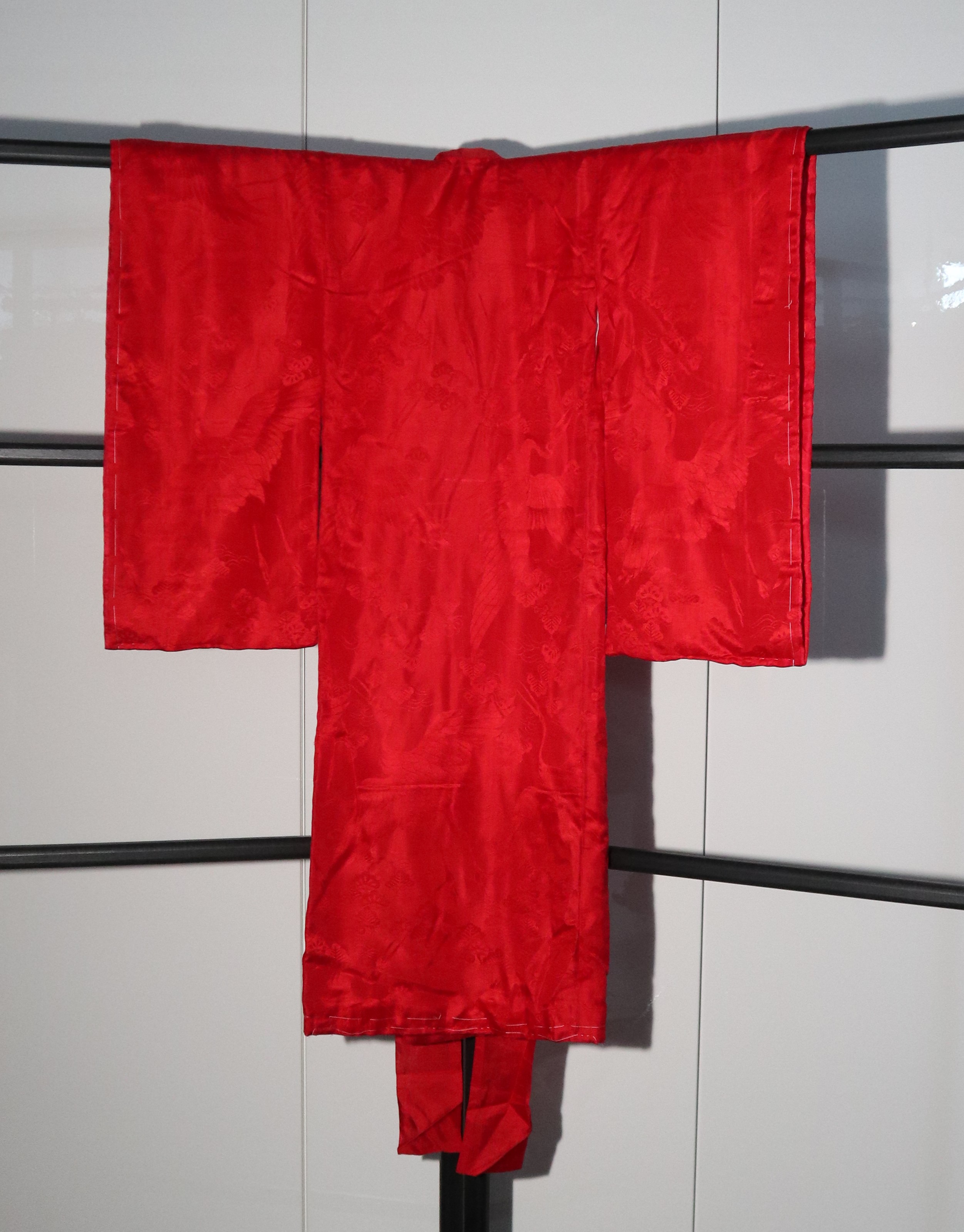 Vintage Kimono Kinder - rot