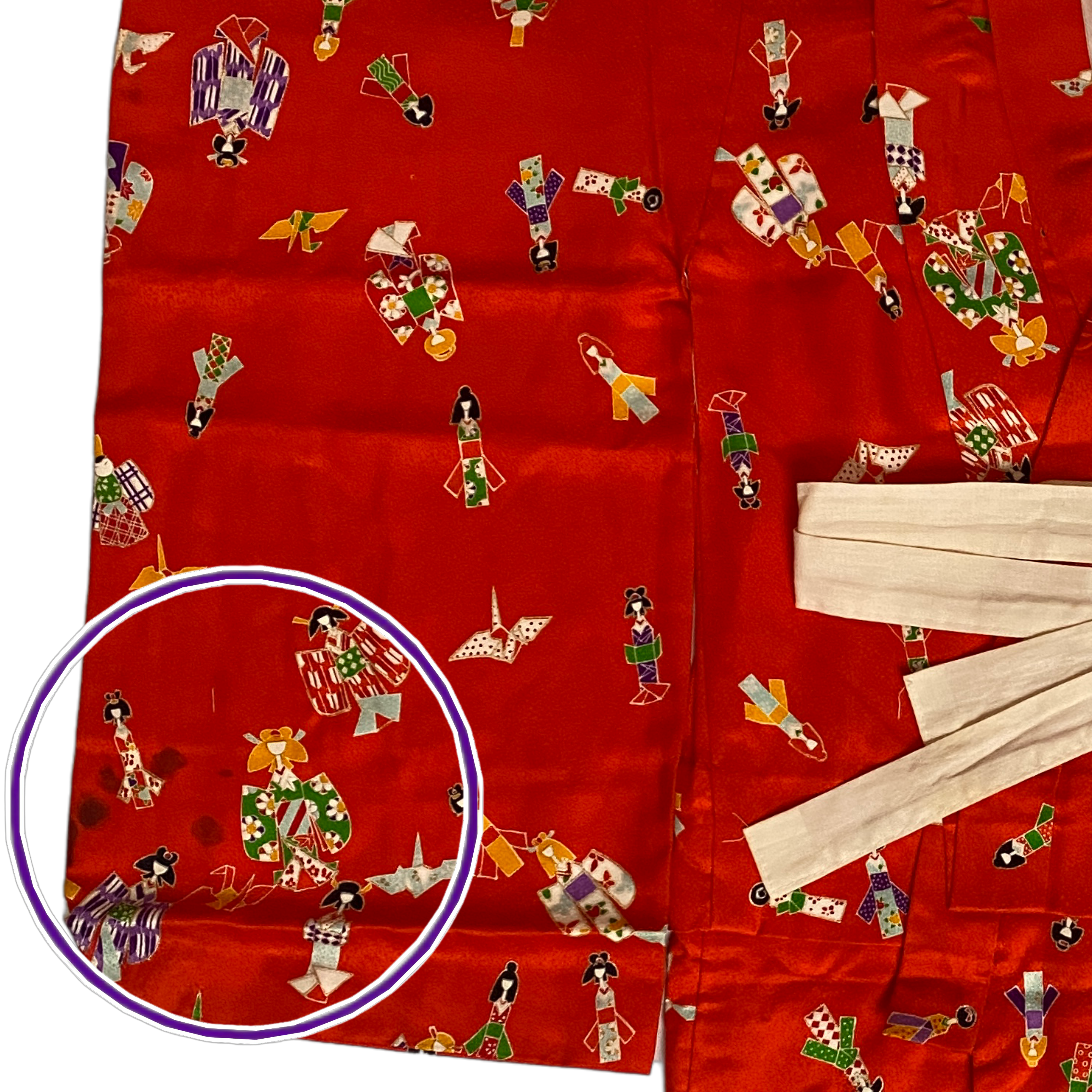 Vintage Kimono 75-89cm (1-3J)