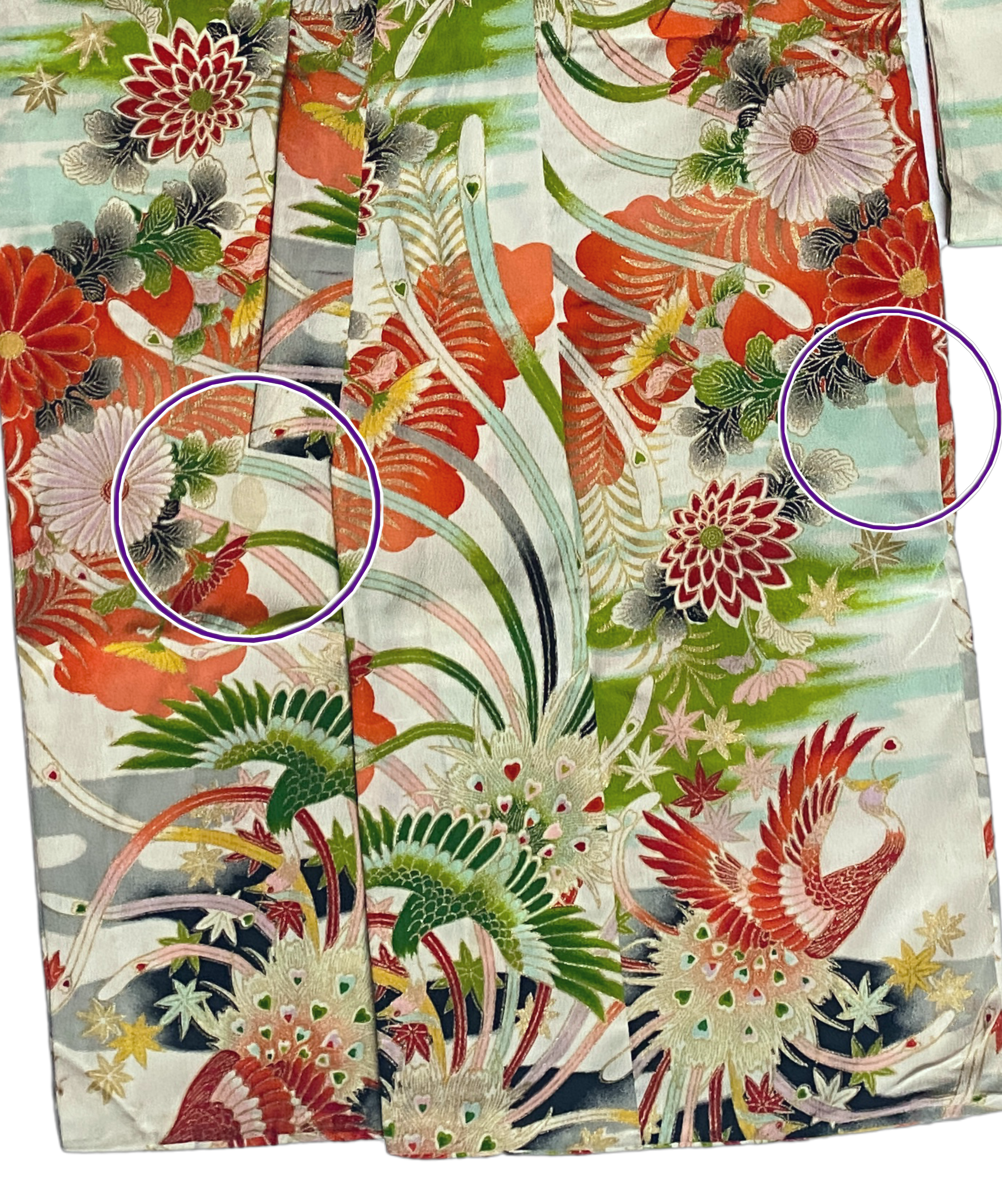 Vintage Kimono 118cm (6-9J)