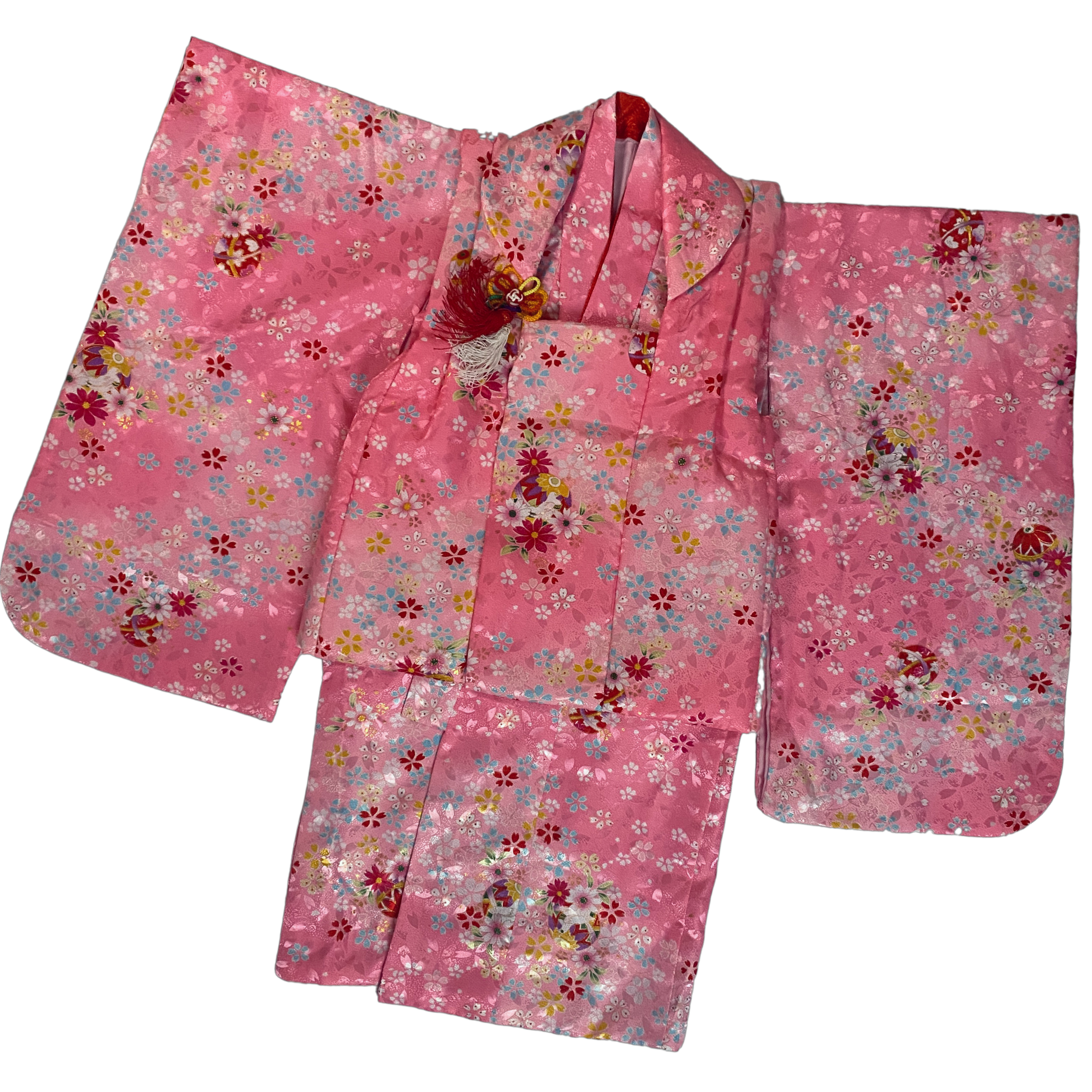 Vintage Kimono Set 95cm (1-3J)